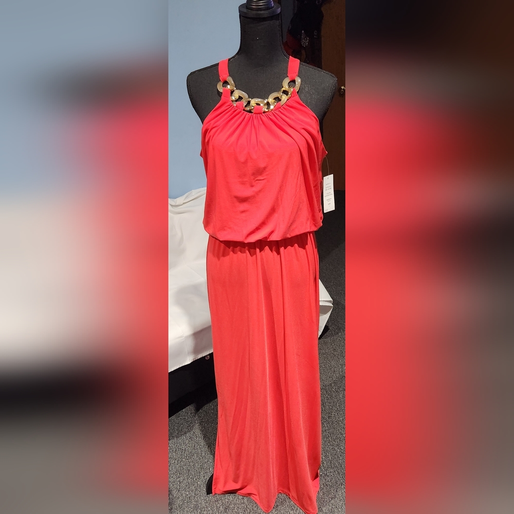 JBS Necklace Maxi Dress